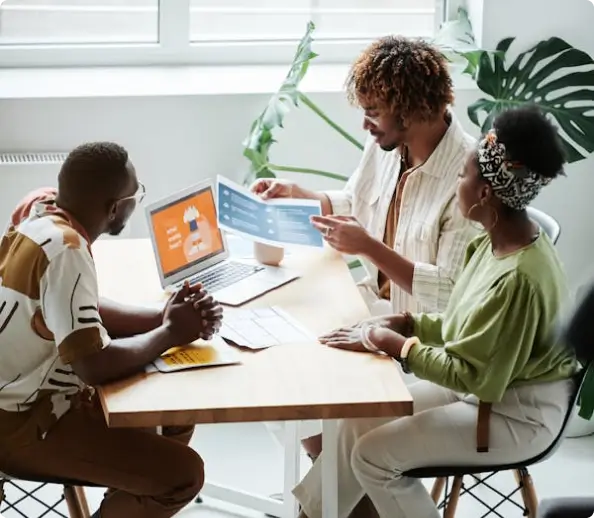 brain storming session